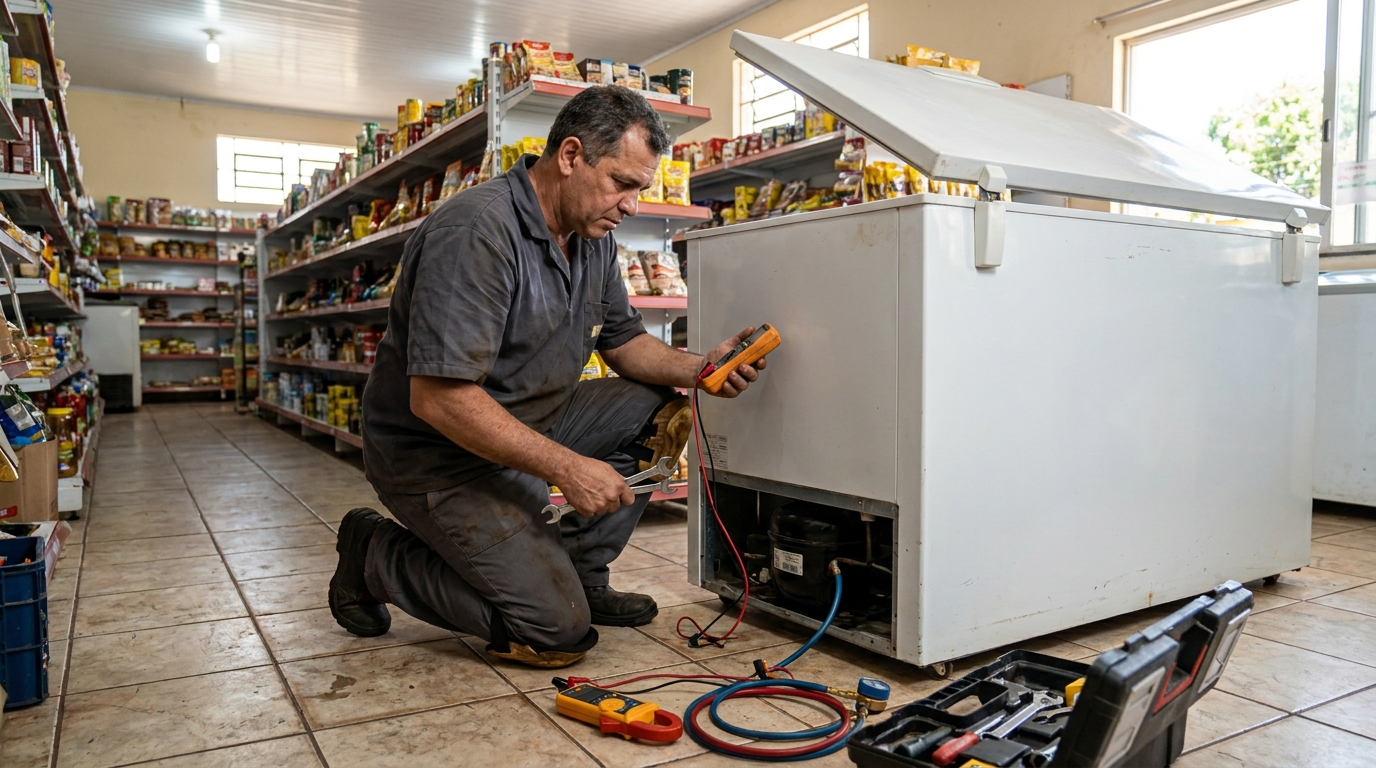 Manutenção em Motor Ventilador em Limeira‑SP