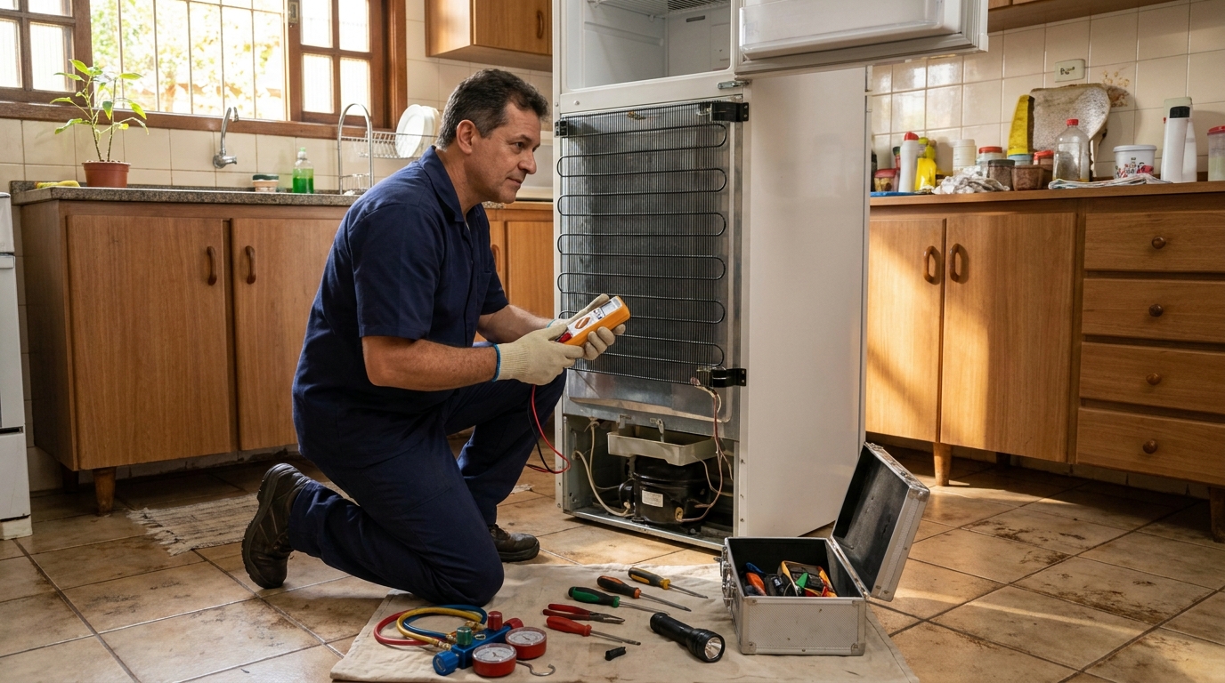 Manutenção na Refrigeração em Limeira‑SP